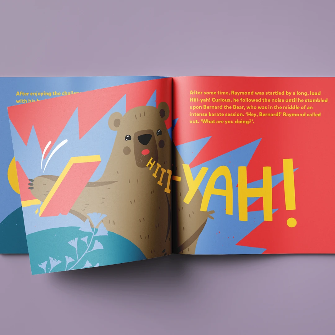 Editorial — Raymond the Raccoon Doppelseite