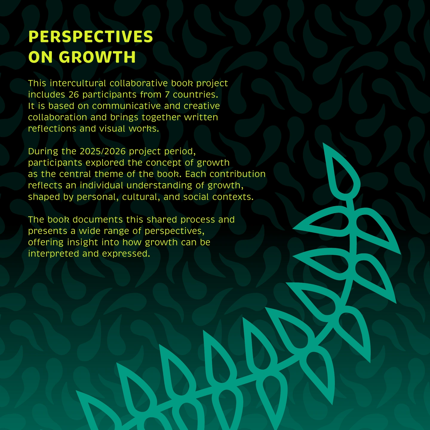 Growth — quadratischer Editorial-Post