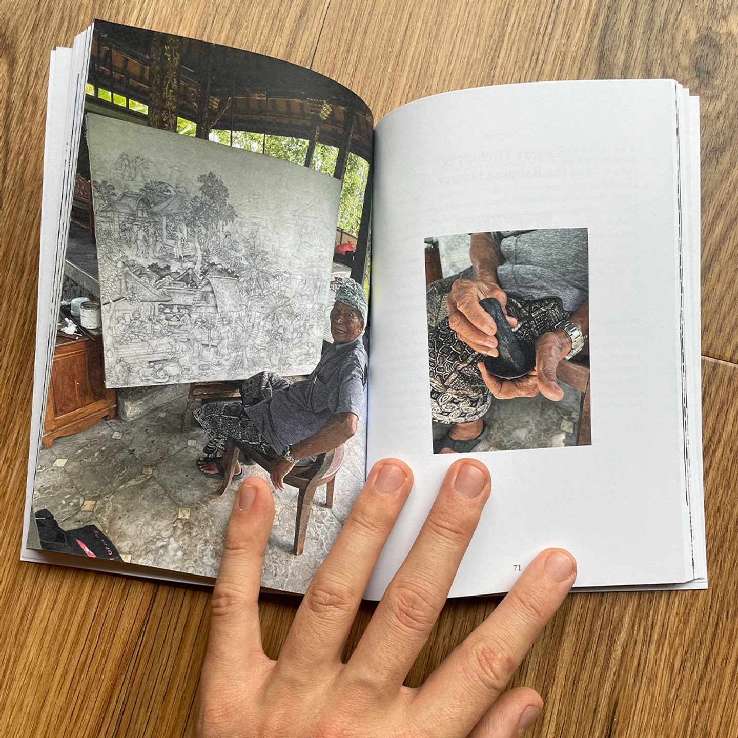 Threads of Creation — Buchspread