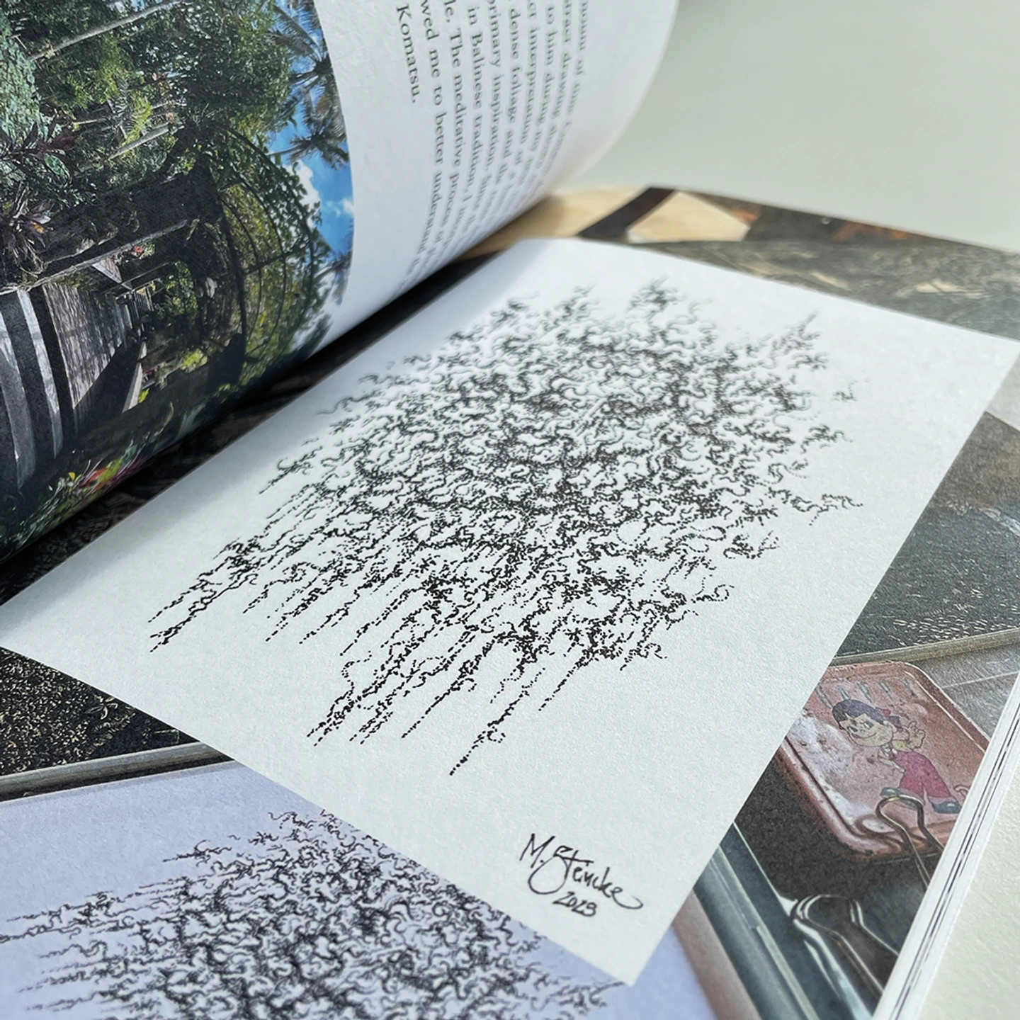 Threads of Creation — Buchspread