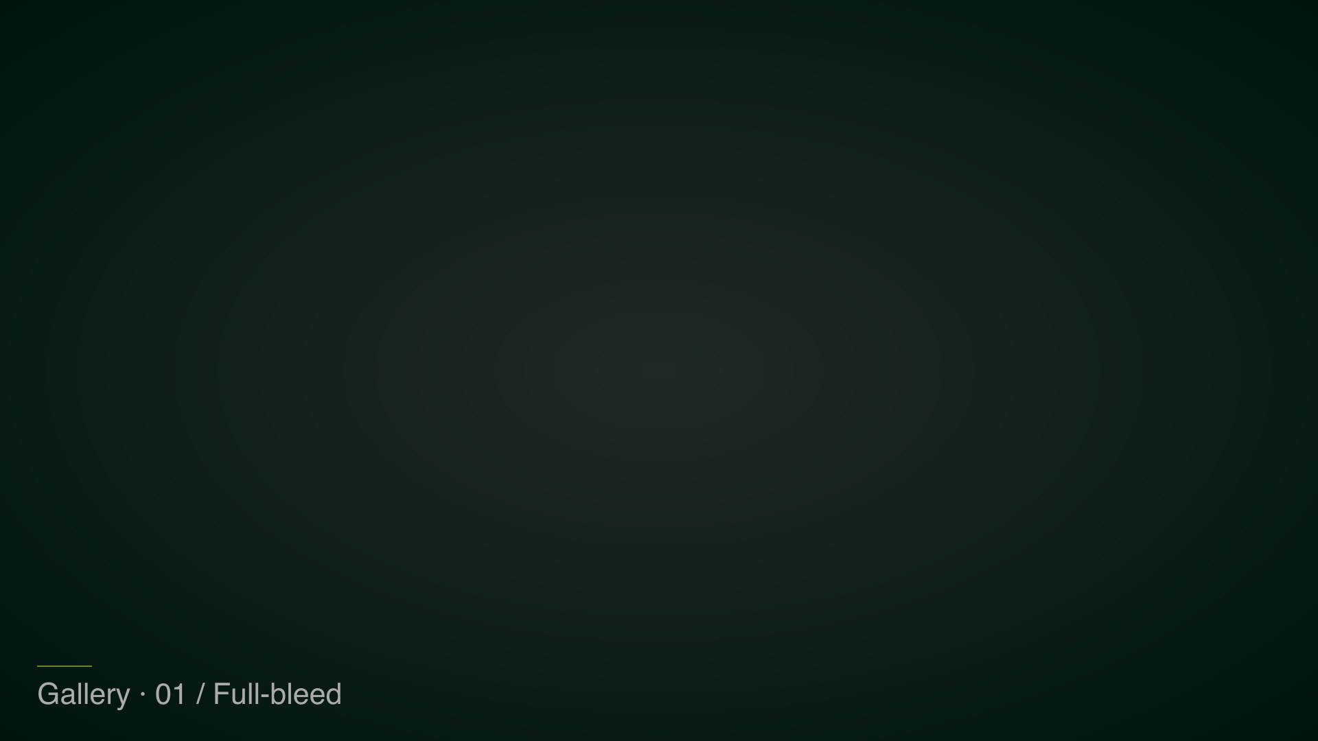 Obscureon — Full-bleed visual